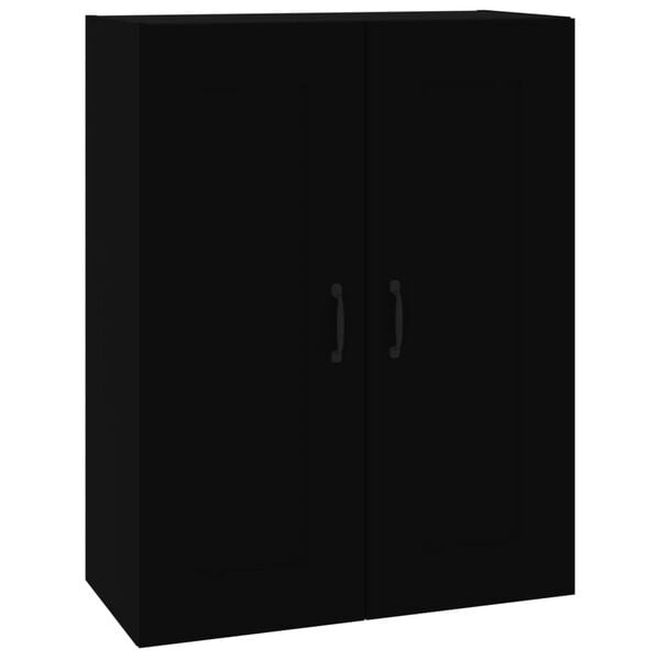 Hangkast Zwart - 69,5x32,5x90 cm - Met 72% Korting!