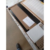 vidaXL Hangkast 69,5x32,5x90 cm zwart