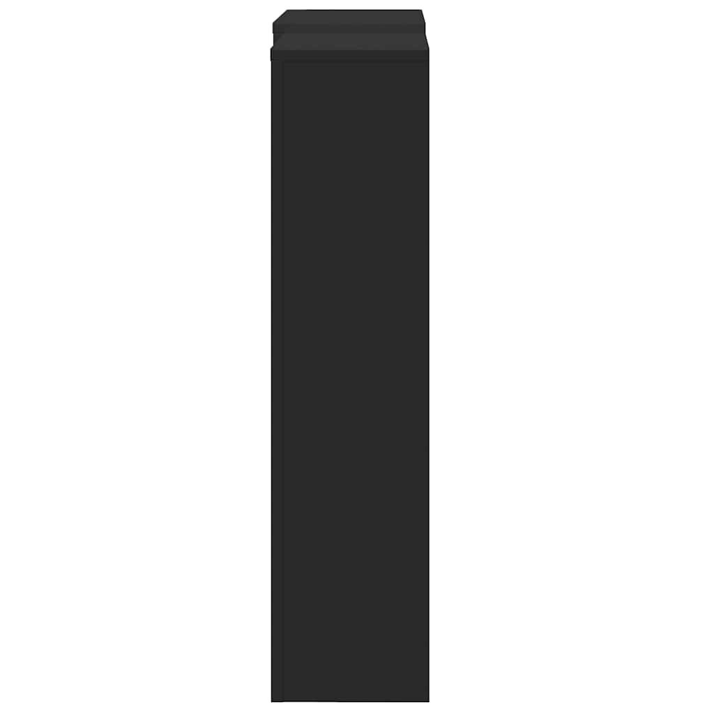 vidaXL Radiatorombouw Zwart 62% Korting - Bewerkt Hout