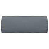 Hoofdsteun Ligstoel Textileen Grijs 40x7,5x15 cm - 68% Korting!