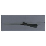 Hoofdsteun Ligstoel Textileen Grijs 40x7,5x15 cm - 68% Korting!