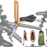 UrRider Kinderfietsstoeltje voor voorop - Universeel en inklapbaar - Tot 6 jaar