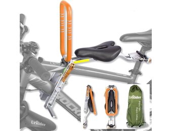 UrRider Kinderfietsstoeltje voor voorop - Universeel en inklapbaar - Tot 6 jaar