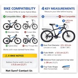 UrRider Kinderfietsstoeltje voor voorop - Universeel en inklapbaar - Tot 6 jaar