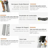 UrRider Kinderfietsstoeltje voor voorop - Universeel en inklapbaar - Tot 6 jaar