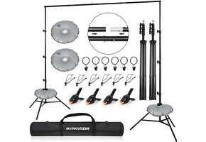 Achtergrondstandaard Fotografie 2,6x3m - 34% Korting!