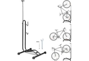 Fietstandaard 3-in-1: Ruimtebesparend & Onderhoud - 39% Korting!