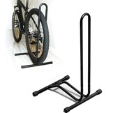 Fiets vloerstandaard vrijstaande staande staande fietsenstalling opbergrek ruimtebesparend geschikt voor mountainbike, racefiets, voor fiets met wieldiameter max. 27,5 inch