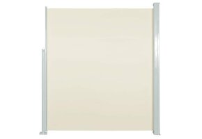 vidaXL Uittrekbaar Tuinscherm Crème (100x500cm) - 36% Korting!
