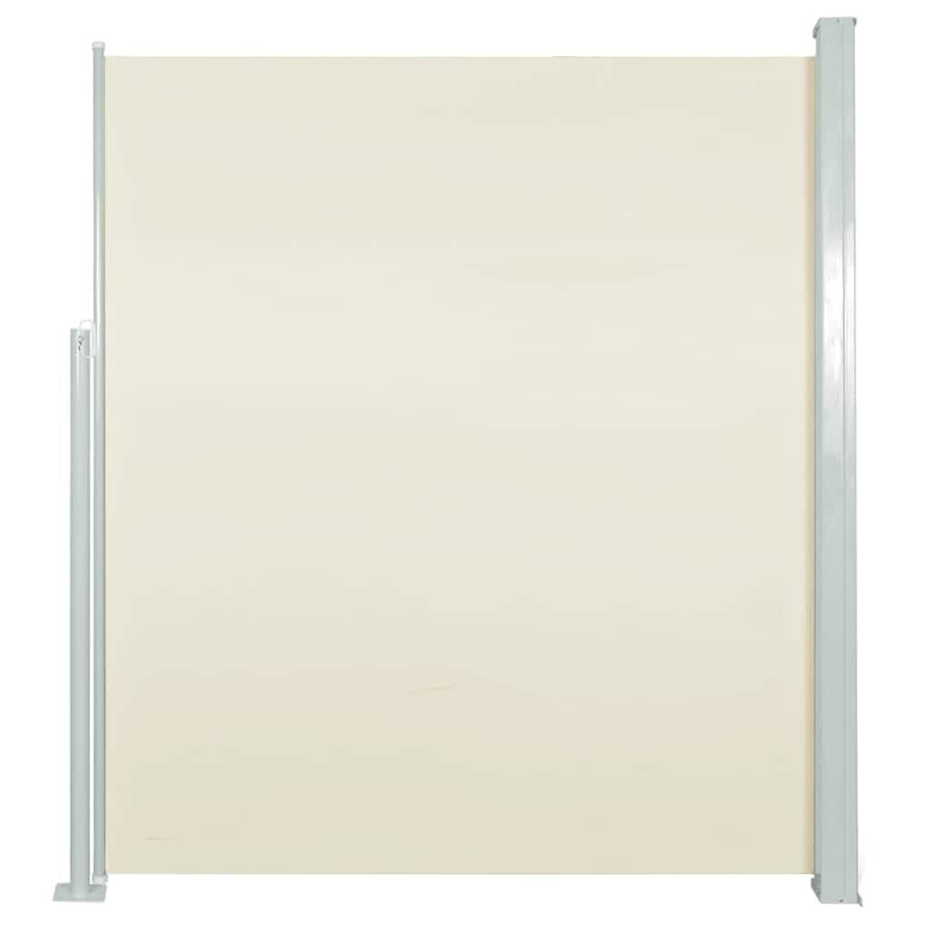 VidaXL Uittrekbaar Tuinscherm (100x500cm) Crème - 48% Korting!