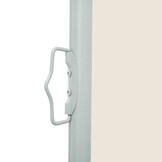 VidaXL Uittrekbaar Tuinscherm (100x500cm) Crème - 48% Korting!