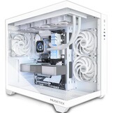 MUSETEX PC behuizing ATX, 3 niet-LED-ventilator vooraf geïnstalleerd, y6w