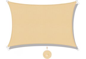 Zonnezeil Rechthoekig 5x6m - 41% Korting!