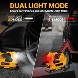 Draagbare Accucompressor 18V (excl. accu) & 12V - 42% Korting!