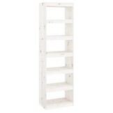 Boekenkast/Kamerscherm Massief Grenenhout Wit - 61% Korting
