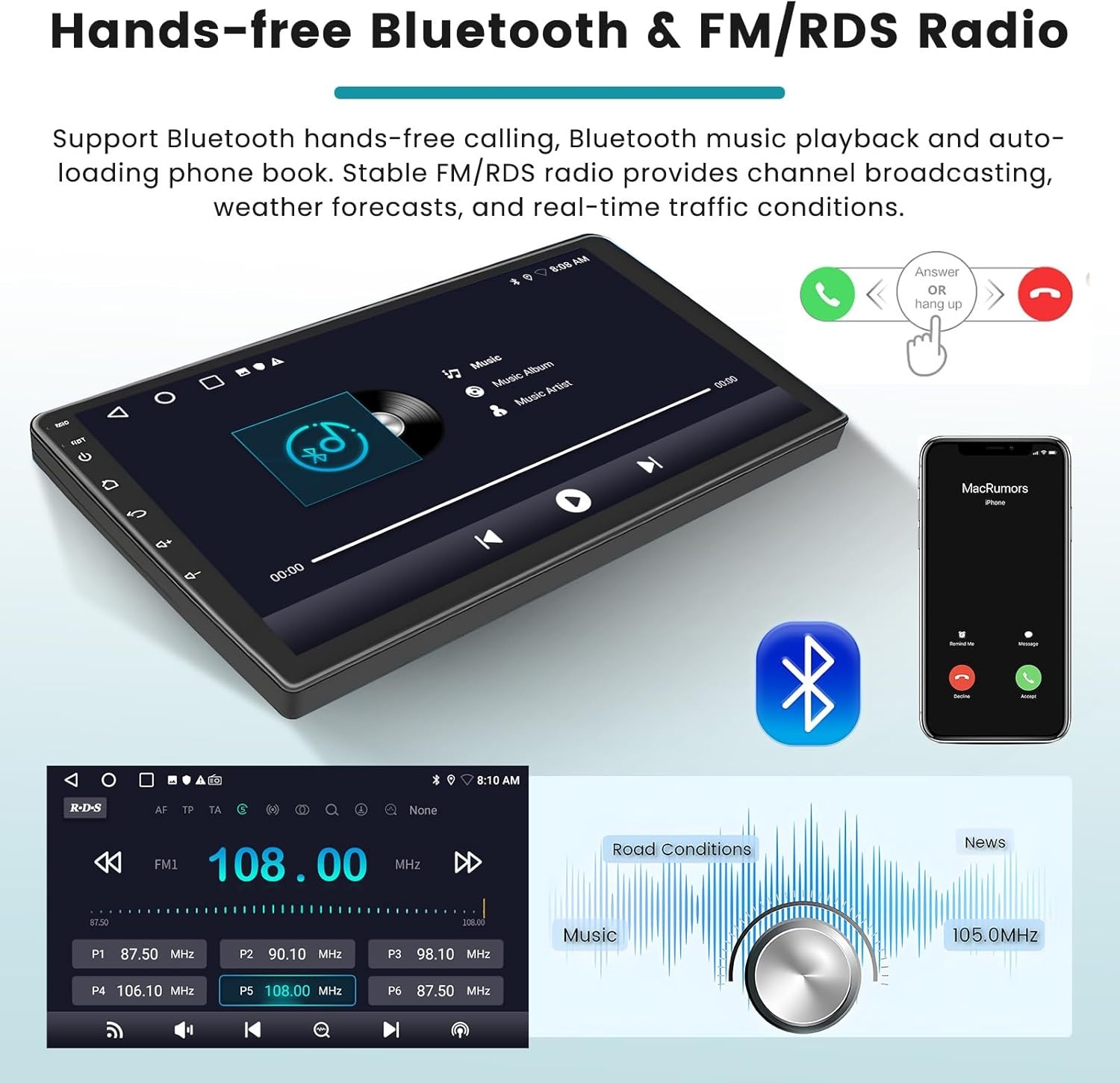 Android Autoradio 9" voor Opel Astra H/Zafira B - 58% Korting