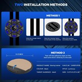 Muziekboksmachine met bluetooth, led-lichtbox, machine met muziek met bokshandschoenen, elektronische boksmachine voor wandmontage met 7 modi
