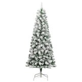 Kunstkerstboom met Sneeuw & Scharnieren - 180cm (69% korting)