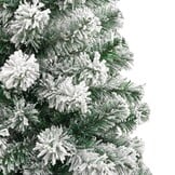 Kunstkerstboom met Sneeuw & Scharnieren - 180cm (69% korting)