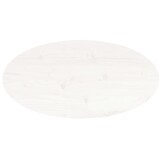 Tafelblad Grenenhout 80x40 cm Wit - 70% Korting!