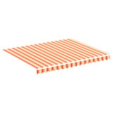 VidaXL Luifeldoek Vervanging 3x2,5m Geel/Oranje - 29% Korting!