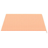 VidaXL Luifeldoek Vervanging 3x2,5m Geel/Oranje - 29% Korting!