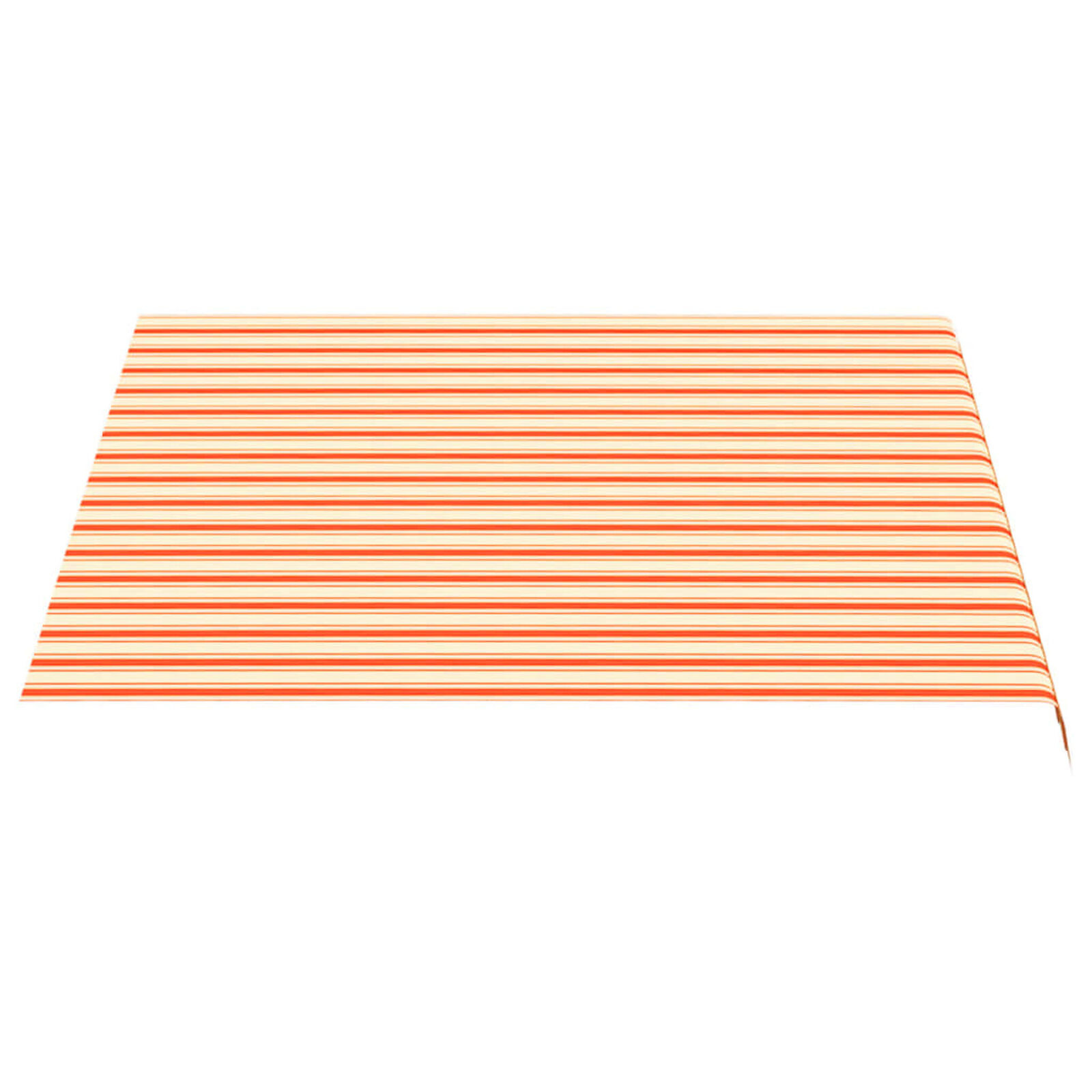VidaXL Luifeldoek Vervanging 3x2,5m Geel/Oranje - 29% Korting!