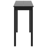 VidaXL Bartafel Zwart MDF - 56% Korting!
