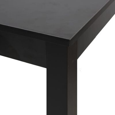 VidaXL Bartafel Zwart MDF - 56% Korting!