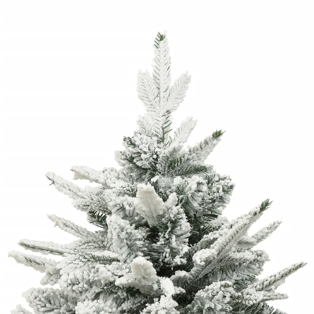 vidaXL Kunstkerstboom Sneeuwvlokken 150 cm - 41% Korting