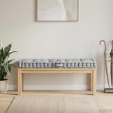 Palletkussen Grijs Katoen 120x40cm - 33% Korting!