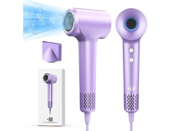 Karfuns Ionische Haardroger: Snel & Stille Droging (29% korting)