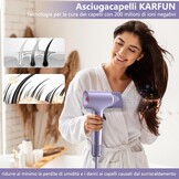 Karfuns Ionische Haardroger: Snel & Stille Droging (29% korting)