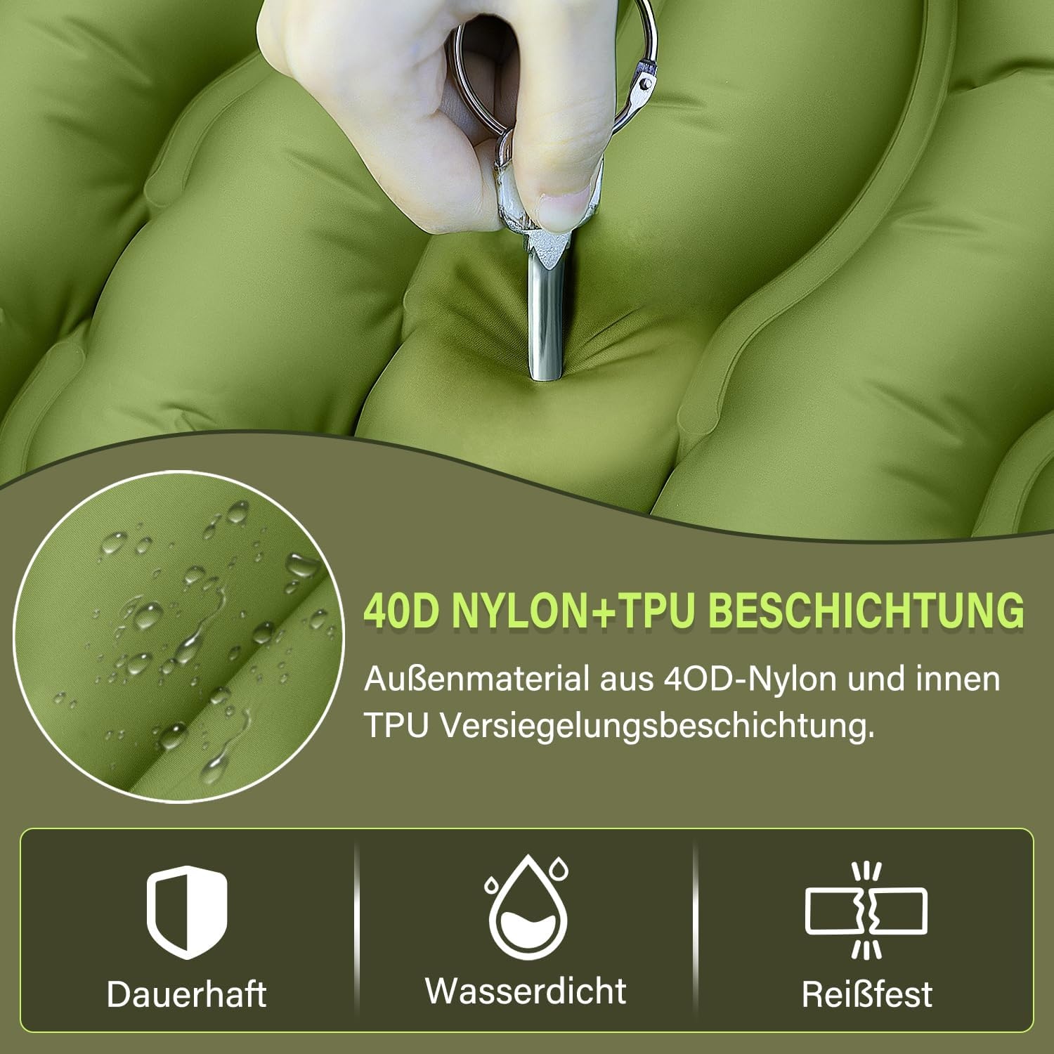 Zelfopblaasbare Slaapmat - 33% Korting!