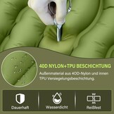 Yuzonc Camping-isolatiematras, zelfopblazend, extra dikke camping-luchtmatras met voetpomp en kussen, klein formaat verpakking, compact en licht, voor buiten