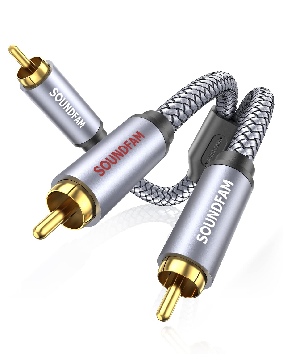 SOUNDFAM Cinch Y Kabel 3M - 32% Korting!