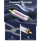 SOUNDFAM Cinch Y Kabel 3M - 32% Korting!