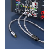 RCA Y-kabel 3m - 48% Korting | Subwoofer & Versterker