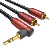 RCA Y-kabel 3m - 48% Korting | Subwoofer & Versterker