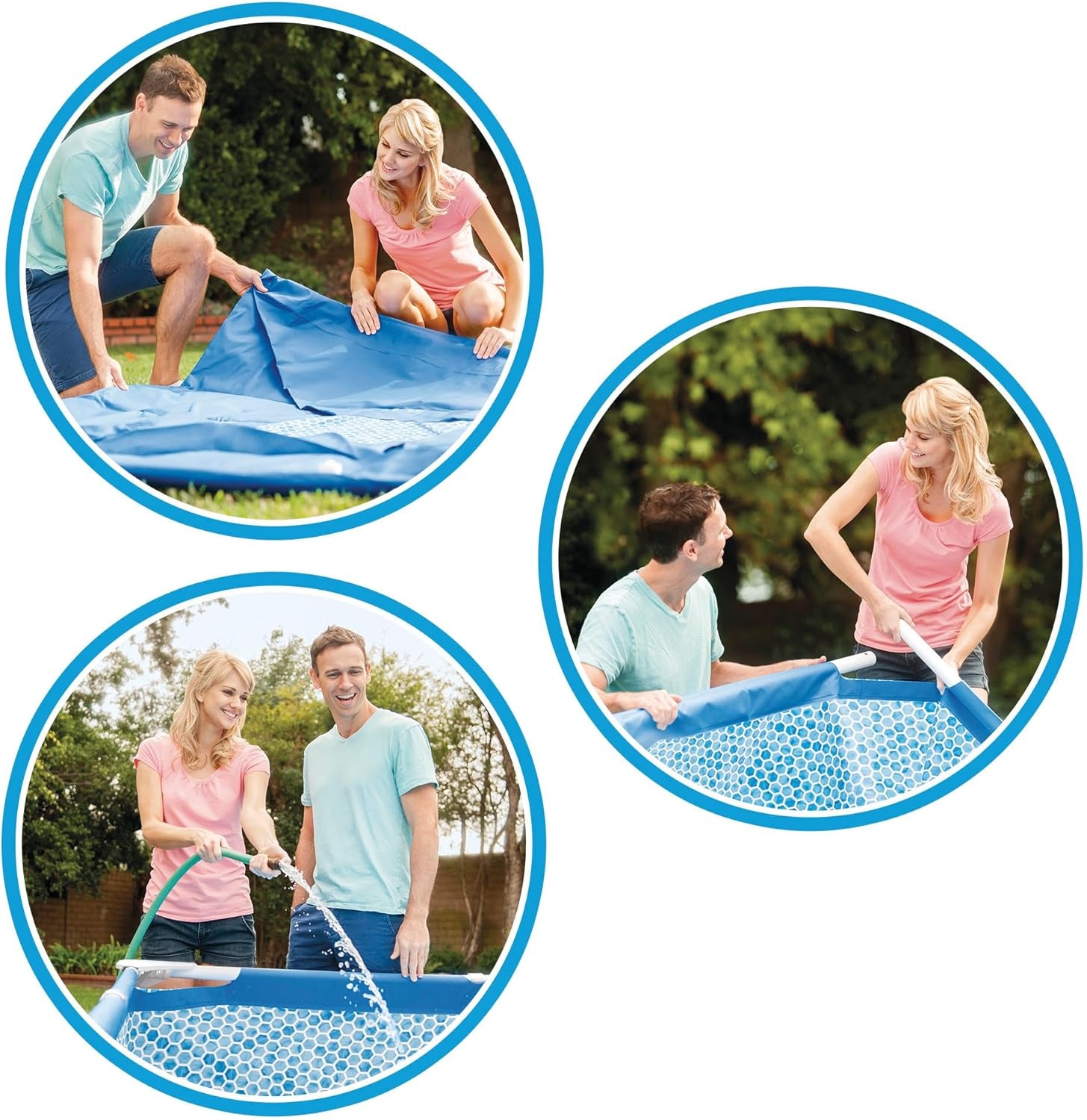 Intex Frame Zwembad 7127L Blauw - 35% Korting!