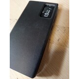 Smart Clear View Wallet Hoesje S22 Ultra 5G Zwart | -52% Korting