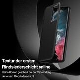 Smart Clear View Wallet Hoesje S22 Ultra 5G Zwart | -52% Korting