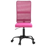 Roze Kantoorstoel Verstelbare Hoogte Mesh - 60% Korting!