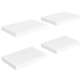 vidaXL Zwevende Wandschappen Set van 4 (55% korting!)