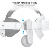 On-ear Hoofdtelefoon Meta Quest 3/2 - HD Geluid, Verstelbaar, Wit (58% Korting)