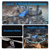 Opvouwbare Drone met 4K Camera & 54% Korting