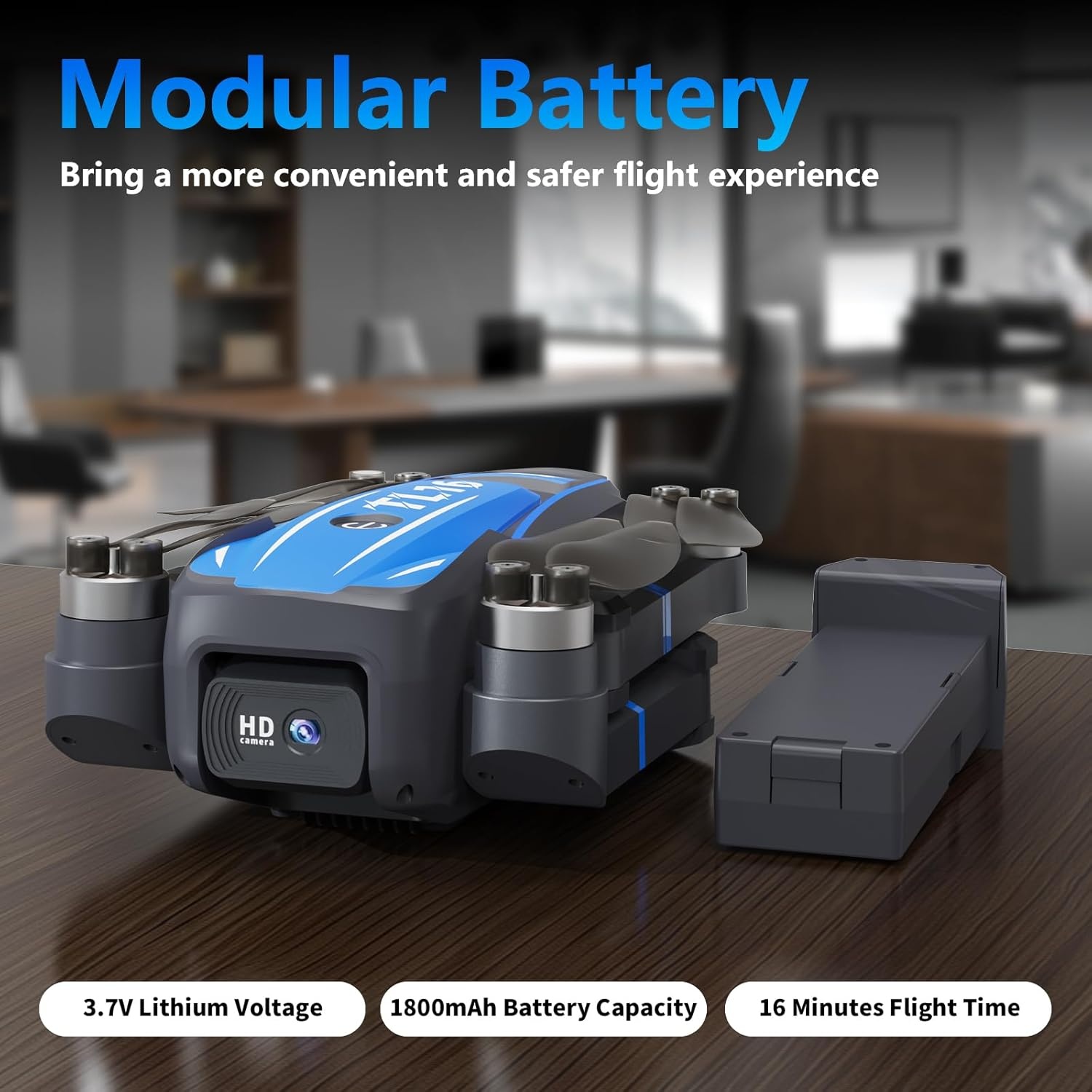 Opvouwbare Drone met 4K Camera & 54% Korting