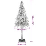 Moderne Kunstkerstboom Wit 120 cm - 60% Korting