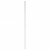 VidaXL Hoofdbord Metaal Wit 135 cm - 61% Korting