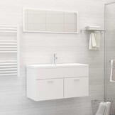 VidaXL Badkamermeubelset 2-delig (Wit) - 56% Korting!